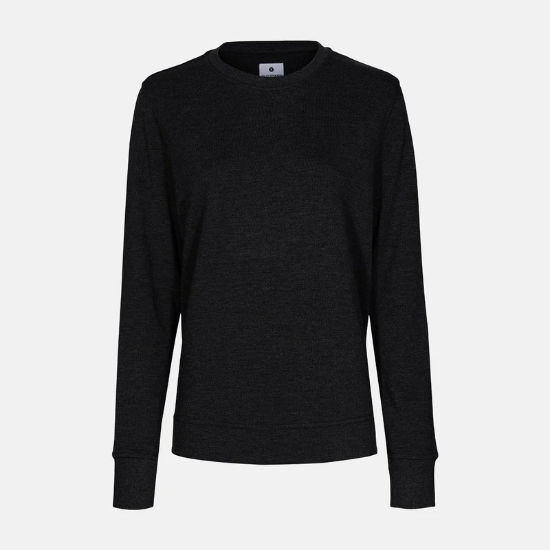 Schwarzes Sweatshirt aus Bambus