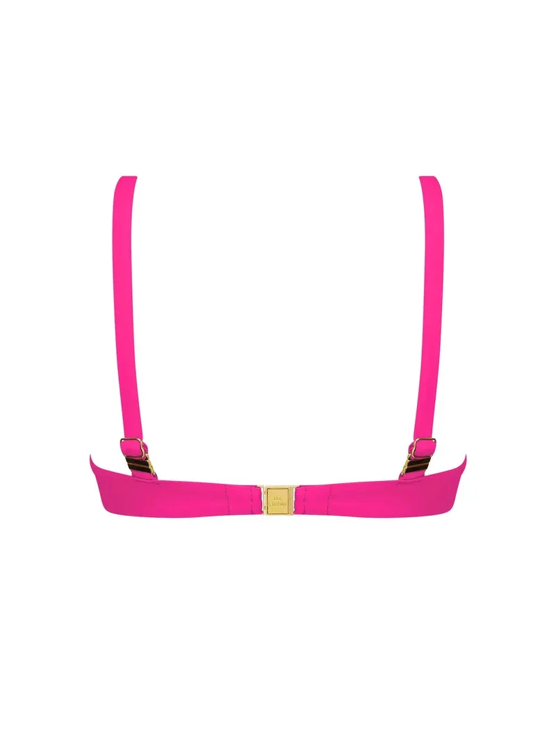 Lise Charmel Bademode - Grace Infinie Bügel-Triangel-Bikini Tresses Fuschia