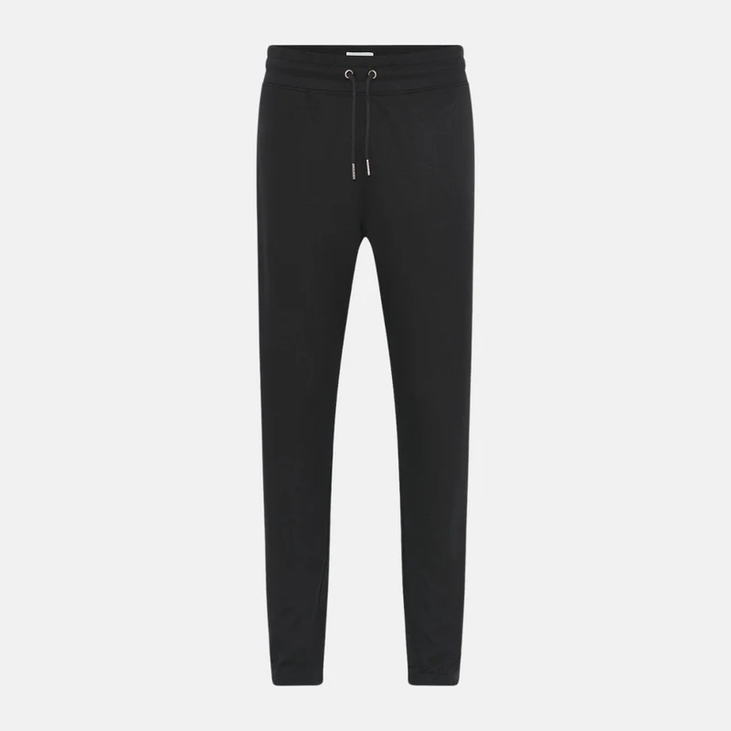 Schwarzes Abzeichen Kapuzenpulli Bambus Jogginganzug