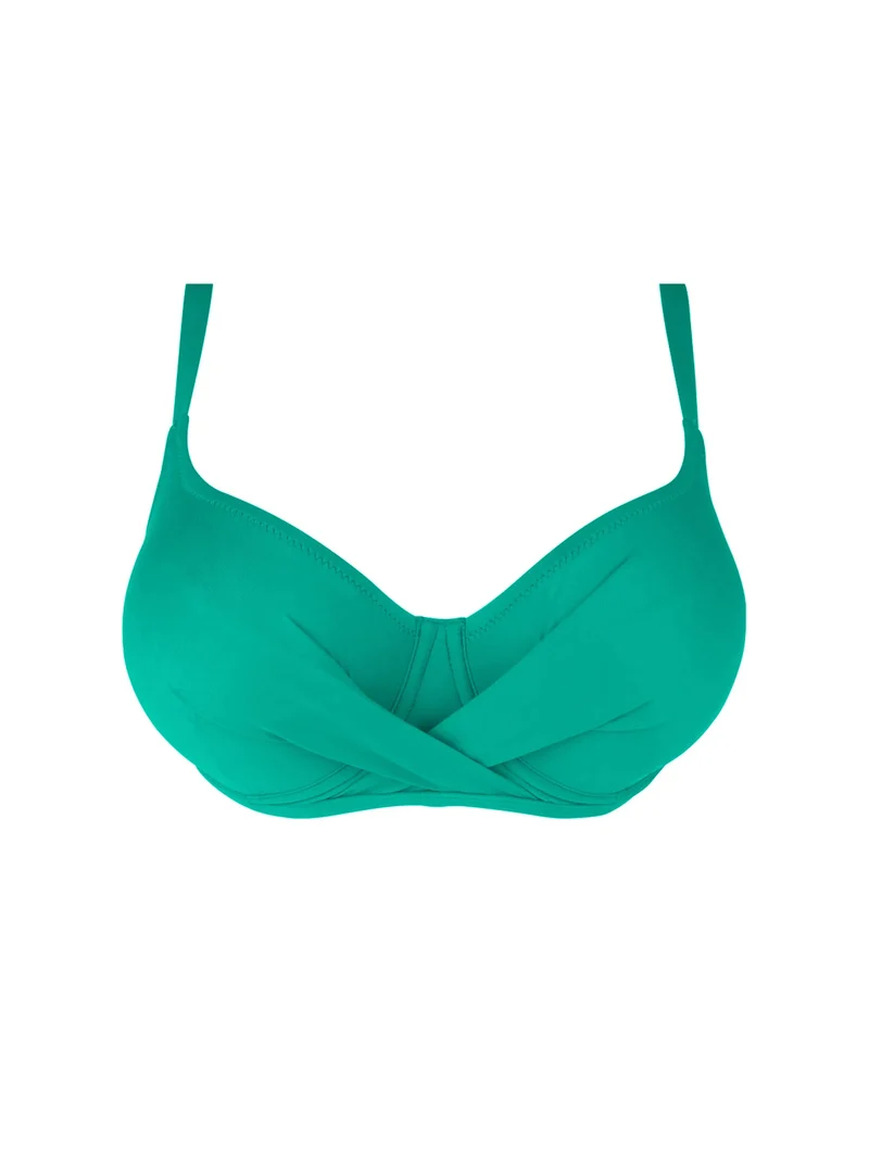 Antigel-Bademode von Lise Charmel – La Chiquissima Balconet-Top Mer Emeraude