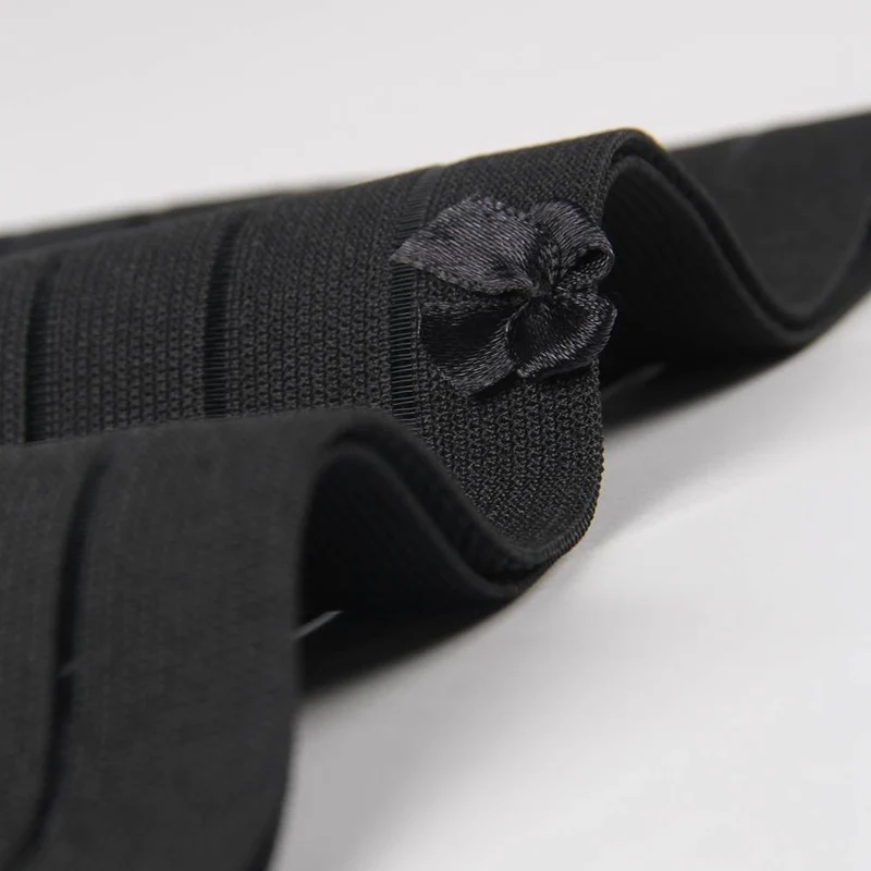 Schwarze Korsetthose mit hohem Bund – formender Bund und Baumwollzwickel