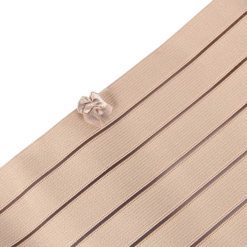 Nude High-Waist Corset Pant – Shaped Waist & Cotton Feed