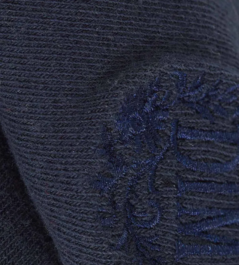 Herren-Socken in Marineblau aus Coton Fancy