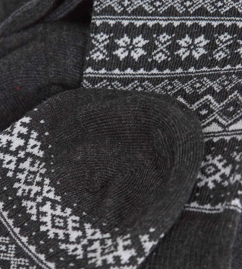 2er-Pack anthrazitfarbene Herrensocken von Coton Fancy