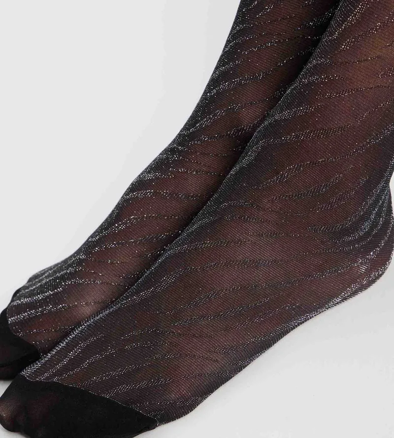 Fantasie-Strumpfhose Nocturne schwarz Style