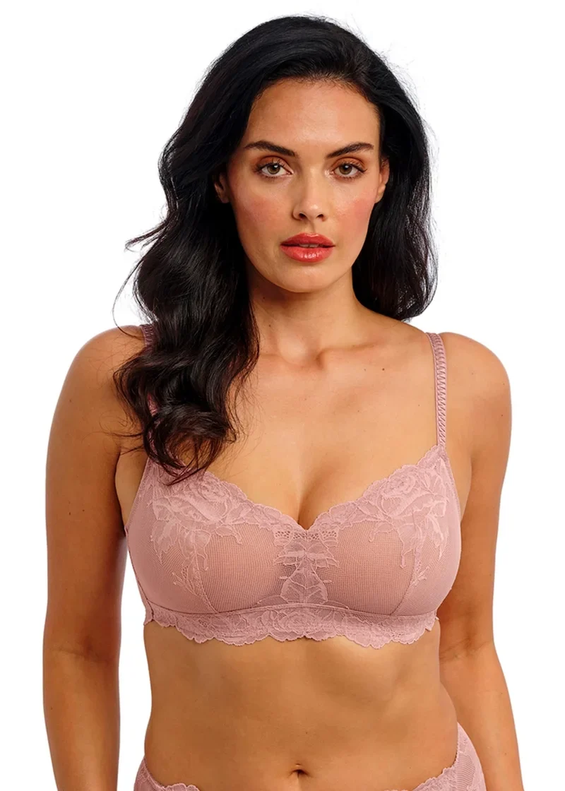 Wacoal - Vivid Attraction Bügelloser BH Woodrose