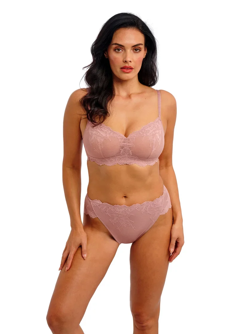 Wacoal - Vivid Attraction Bügelloser BH Woodrose