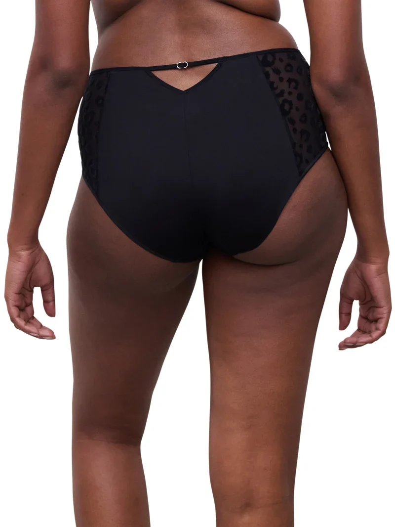 Chantelle - Mädchen High-Waist Full Brief Schwarz