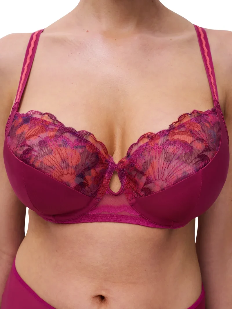 Chantelle - Lily Bügel-BH Dark Fushia Multico