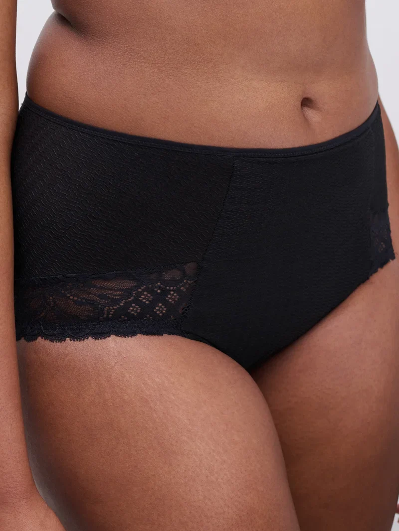 Chantelle - Sublime High-Waisted Support Full Brief Schwarz
