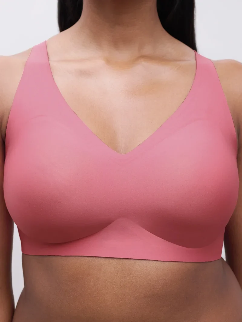 Chantelle – Softstretch Power Plunge Bügelloser BH Gardenia