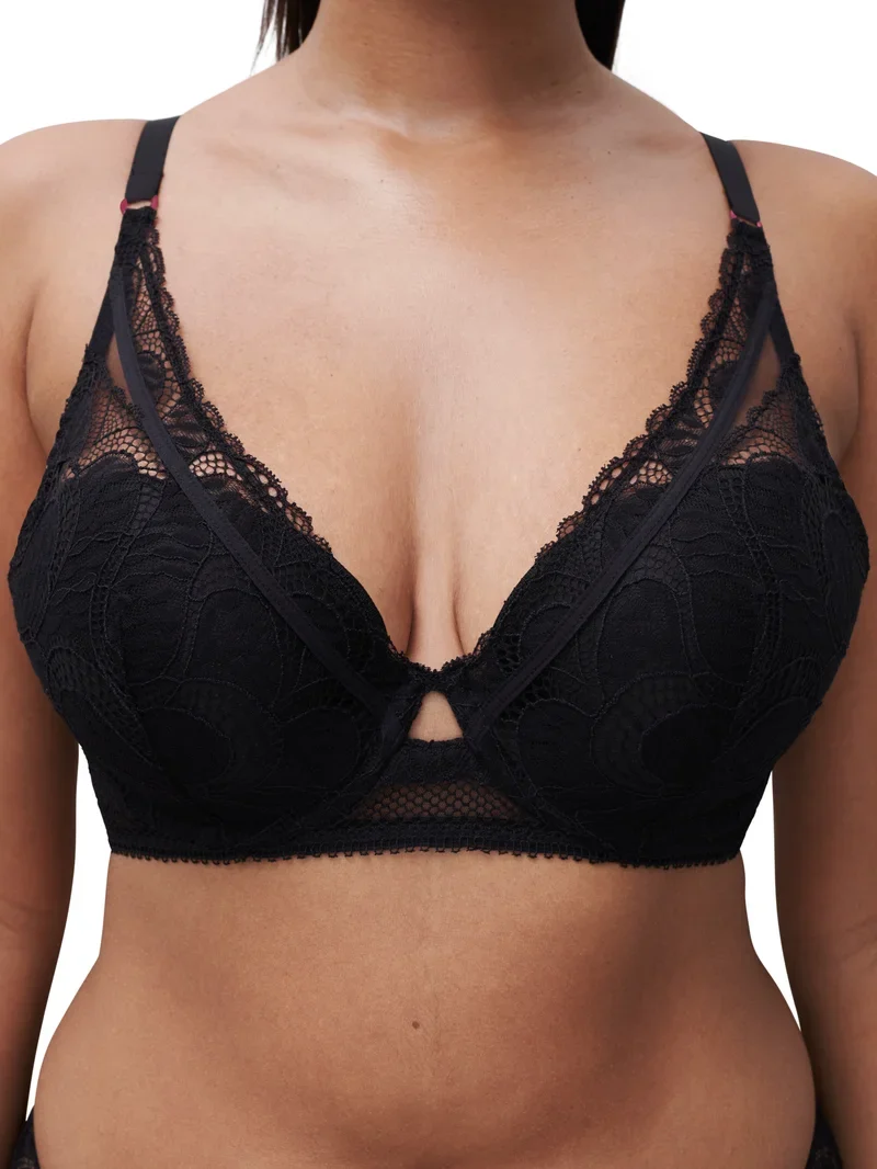 Chantelle - Amor Plunge T-Shirt-BH Schwarz