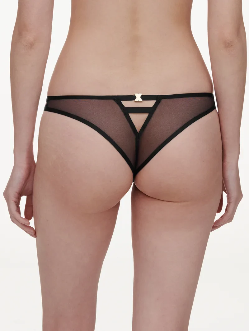 Chantelle - Genesis Tanga Glitter Schwarz