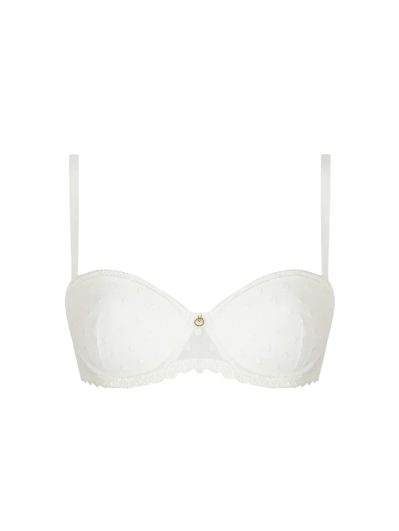 Antigel von Lise Charmel – Je T'aime A La Folie trägerloser Multi-Way-BH Ecru Perlmutt