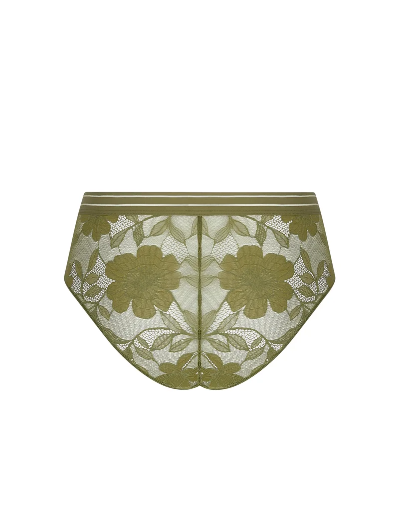 Antigel von Lise Charmel – Dentelle Rebelle Boyshort Vert Mousse