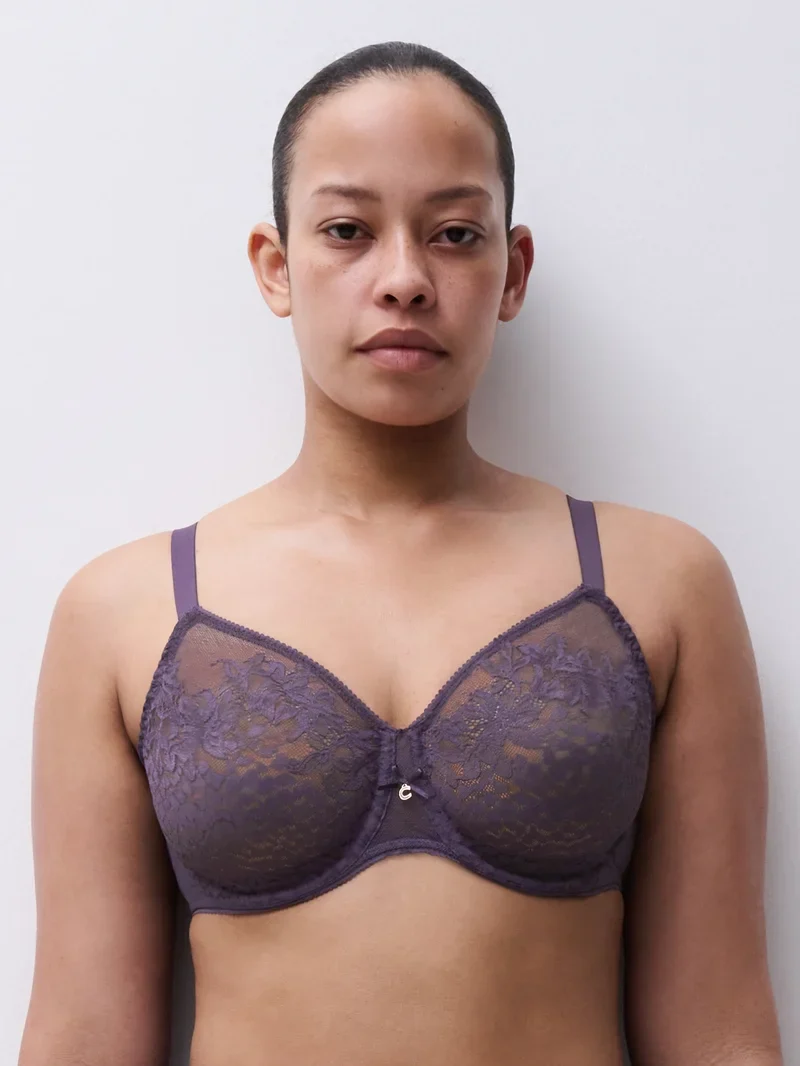 Chantelle - Maris, sehr bedeckender, geformter BH, Fatal Violet