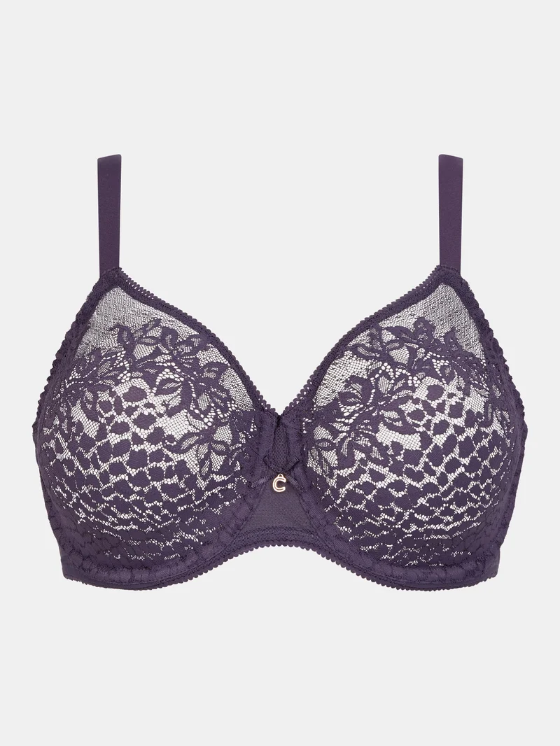 Chantelle - Maris, sehr bedeckender, geformter BH, Fatal Violet