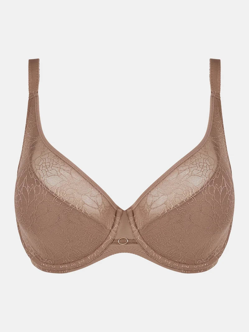 Chantelle – Belle Plunge Spacer-BH, Kaffee-Latte