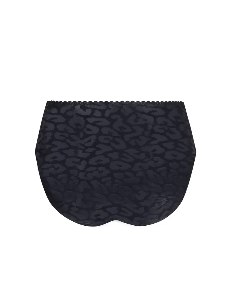 Antigel by Lise Charmel - Sensualite Fauve High Waist Brief Noir