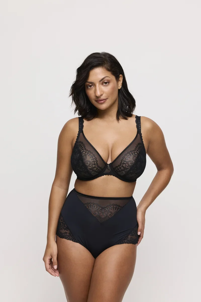 Primadonna - Shimla Plunge-BH Schwarz