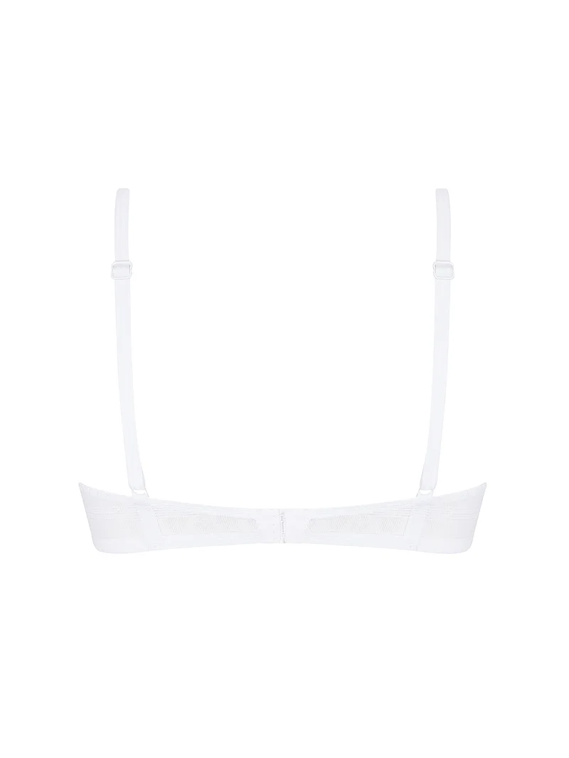 Antigel von Lise Charmel – Neuer kabelloser Triangel-BH Apesanteur Blanc