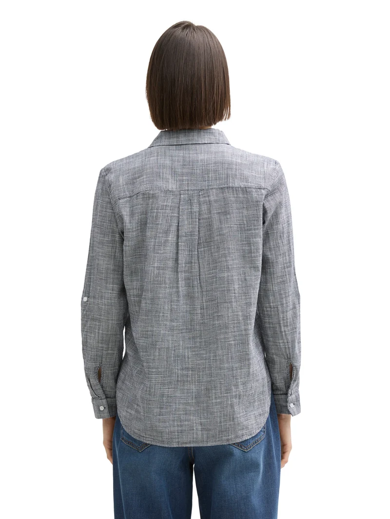 Bluse mit Brusttaschen