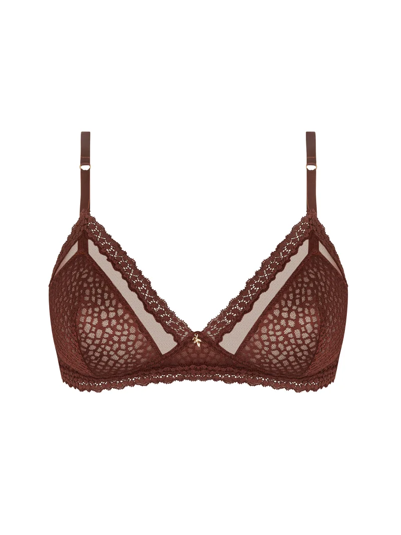 Antigel von Lise Charmel – Exquise En Dentelle Wireless Triangle Cappuccino
