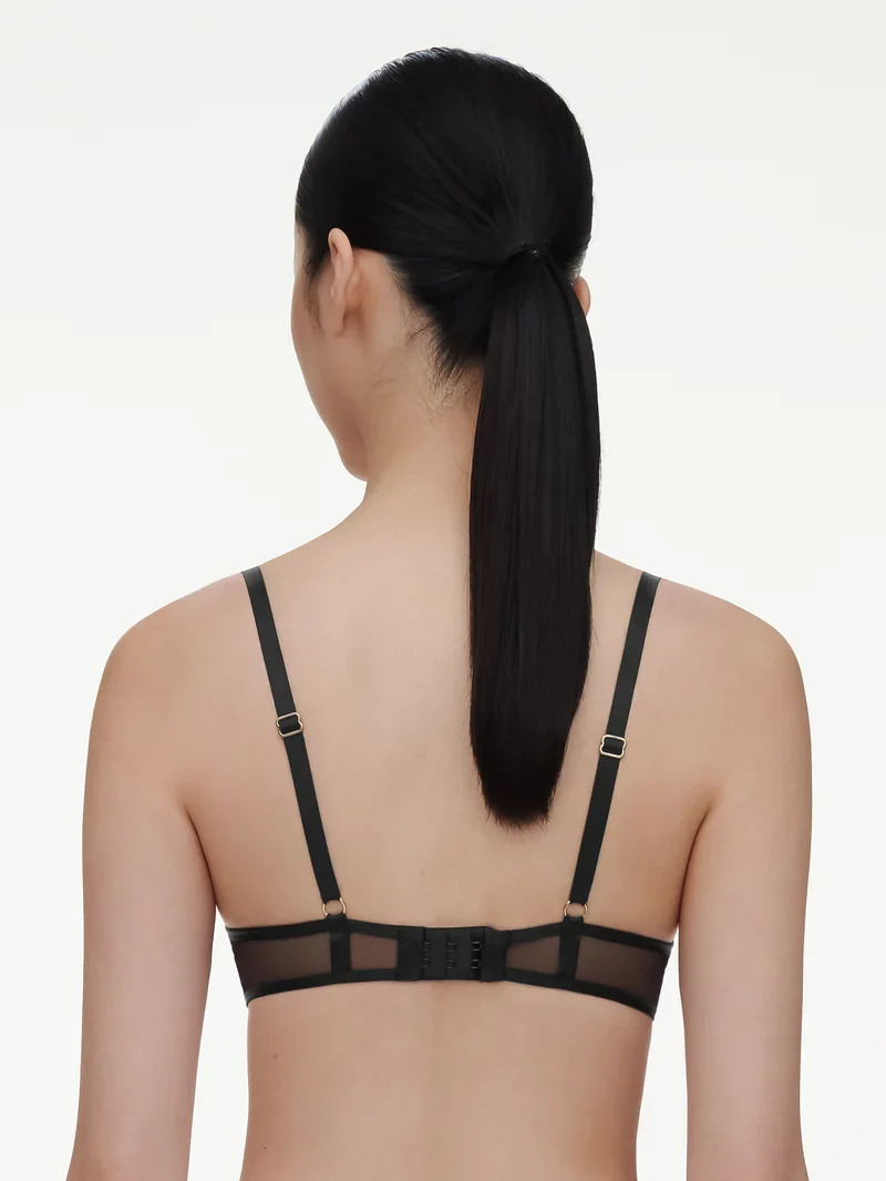Chantelle - Genesis Plunge Foam BH Glitzer Schwarz
