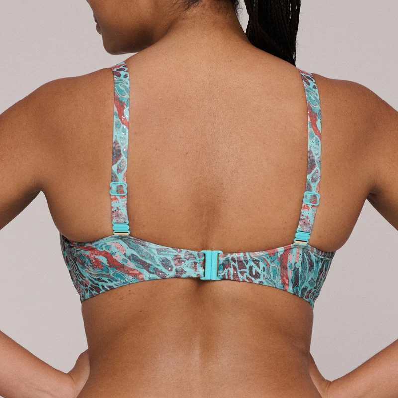 RIYAD Turquoise Seas Unterlegter Bikini Balconette