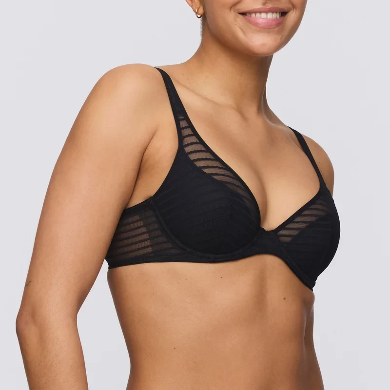 Marie Jo - Basyl Halbwattierter Plunge-BH Schwarz