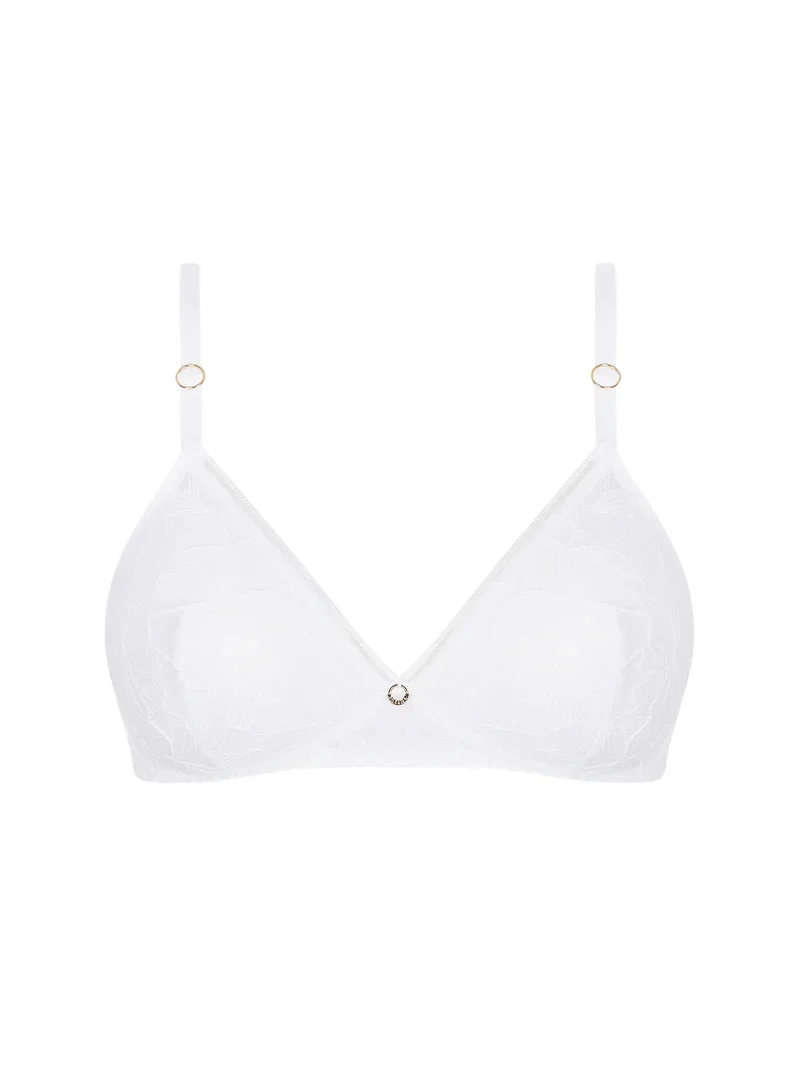 Antigel by Lise Charmel – Dentelle Rebelle – Bügelloser Triangel-BH in Weiß