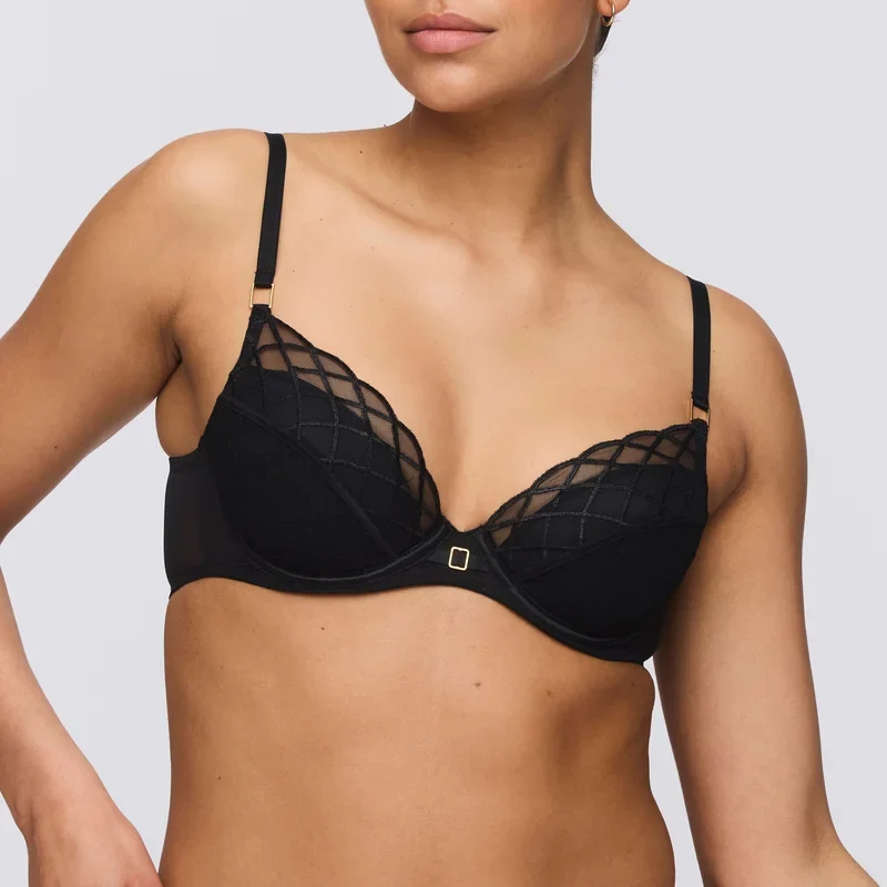 Marie Jo - Aven Push-Up-BH mit herausnehmbaren Polstern Schwarz