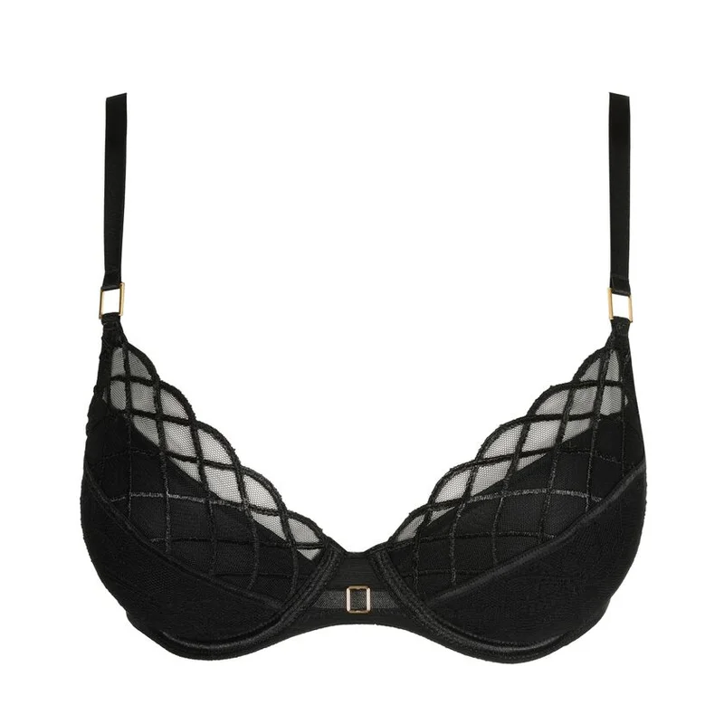 Marie Jo - Aven Push-Up-BH mit herausnehmbaren Polstern Schwarz
