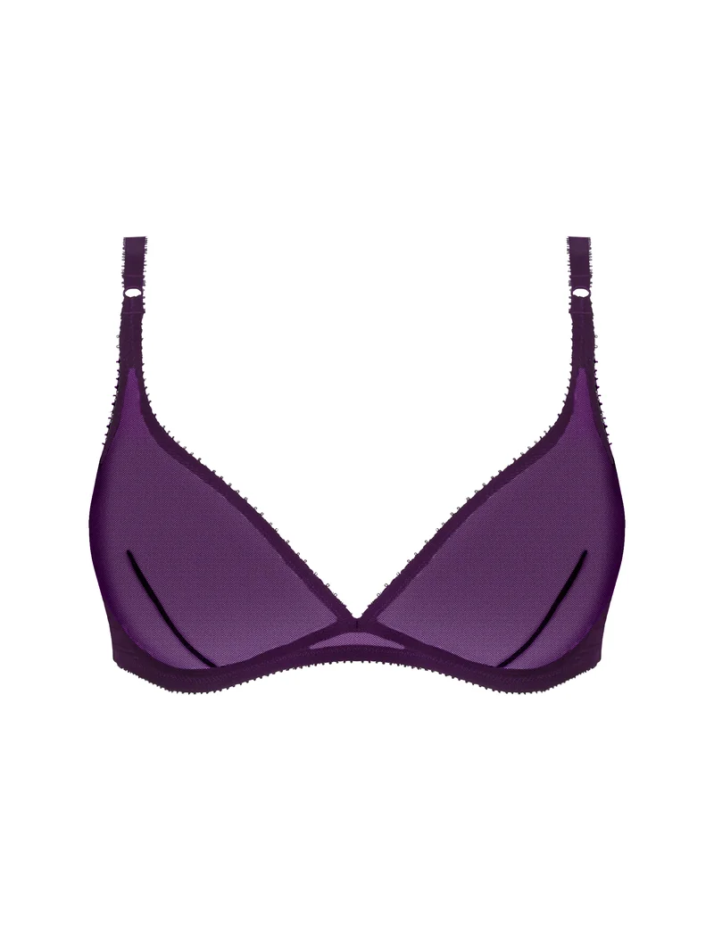 Lise Charmel – Revelation Beaute – Bügelloser Triangel-BH, Lila Desir