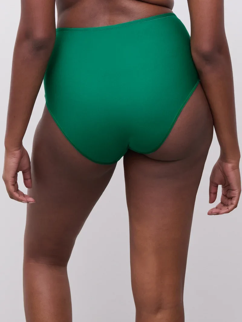 Chantelle - Play High-Waist Full Brief Racing Green