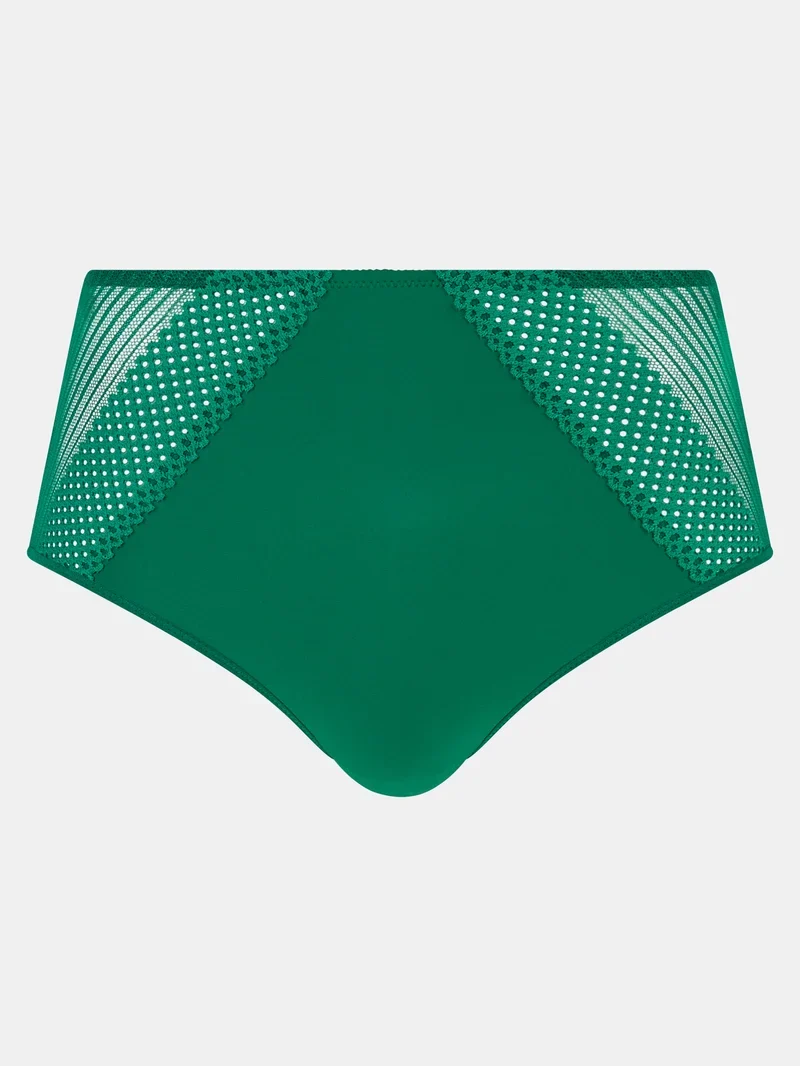 Chantelle - Play High-Waist Full Brief Racing Green