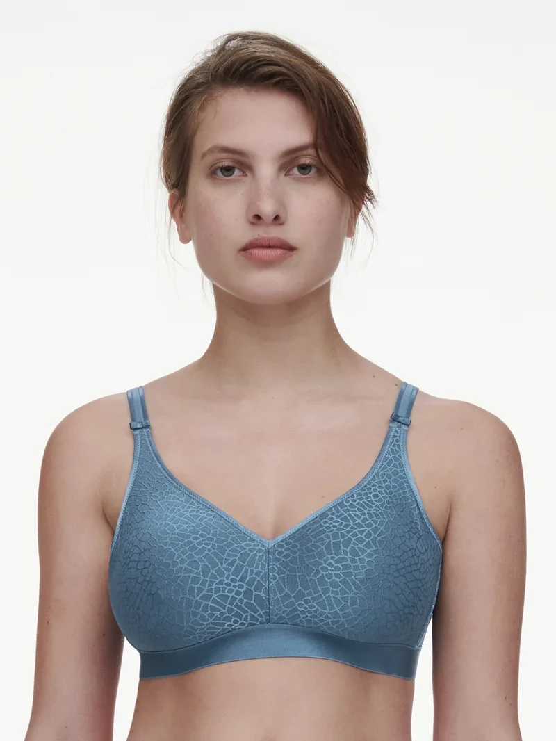 Chantelle - C Magnifique Bügelloser Stütz-BH in Jeansblau