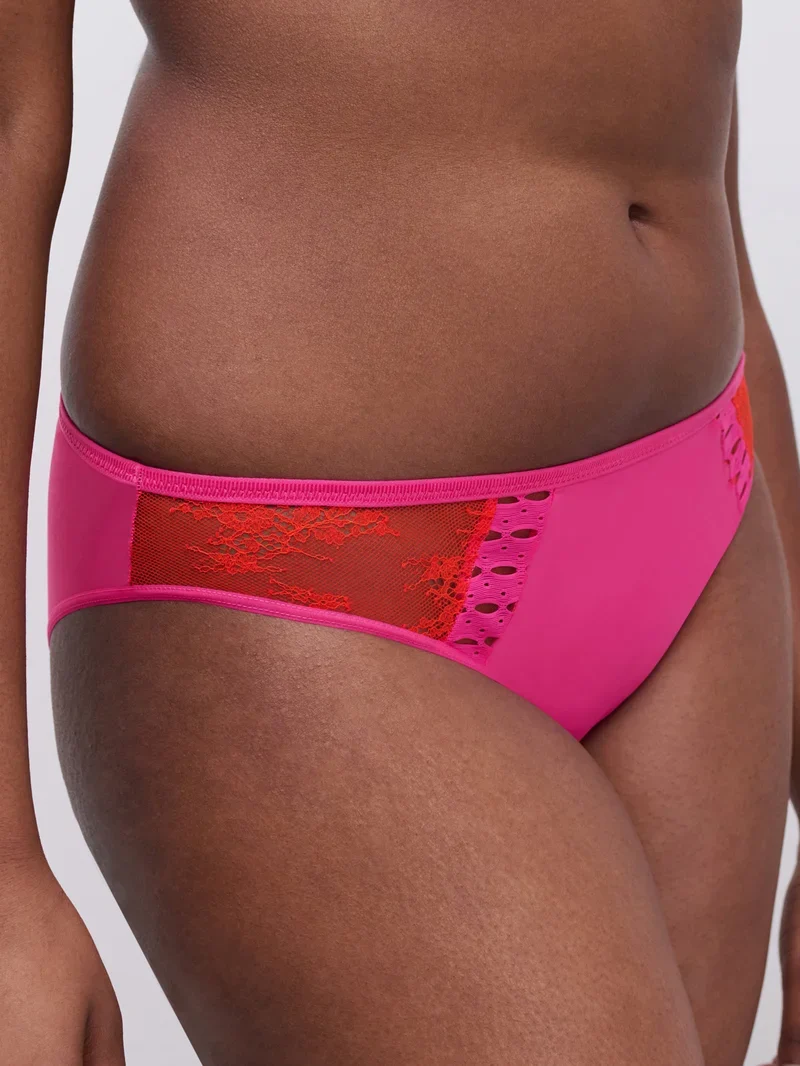 Chantelle - Poison Brief Flammenrot / Fuchsia-Lila