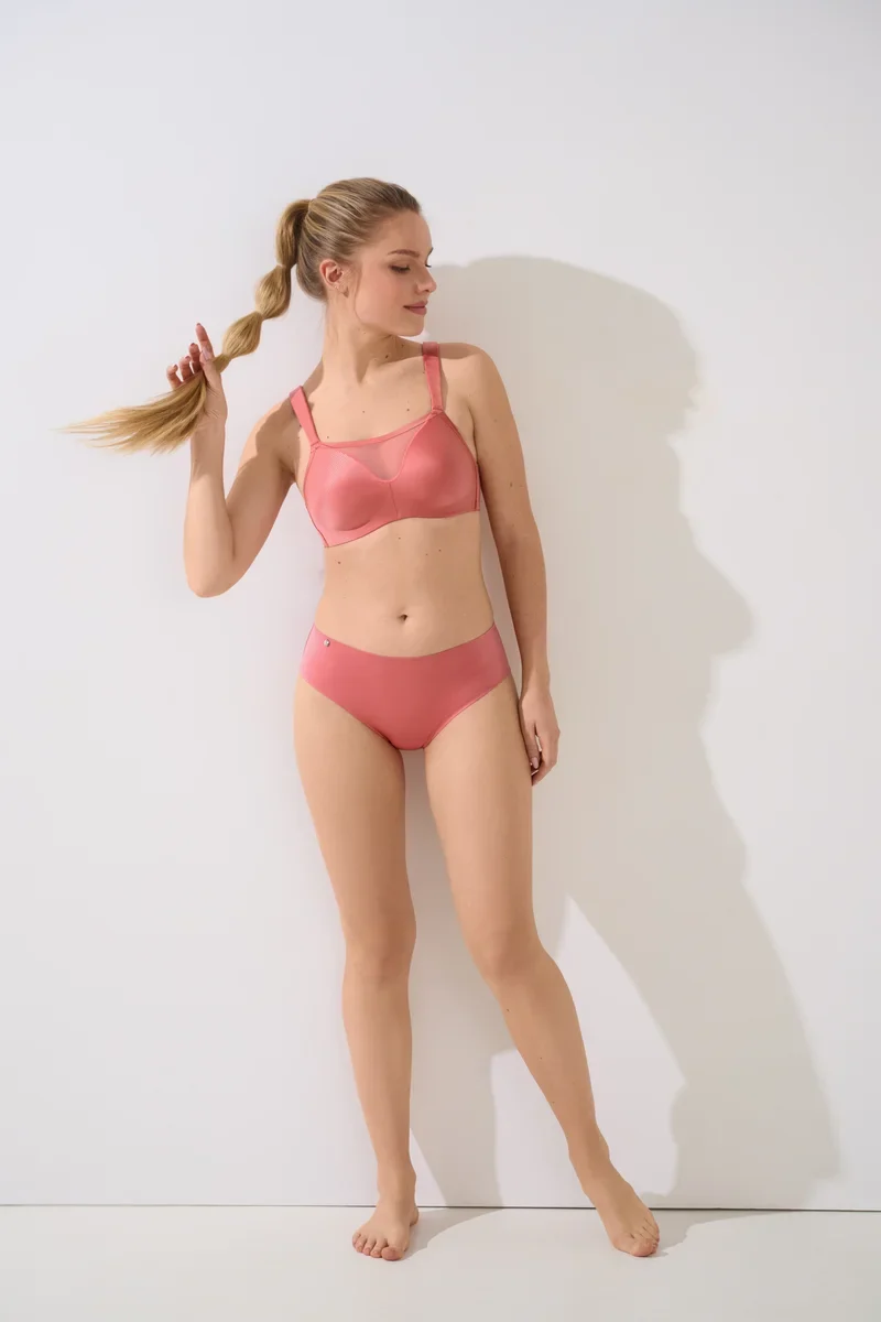 Lisca - Lifestyle Soft Sport-BH ohne Bügel Rose Porcelain