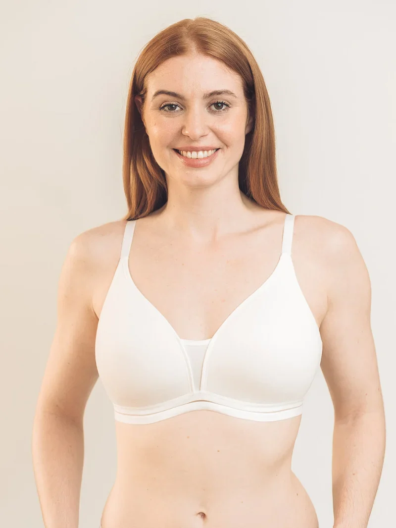 Royce – Posie geformter T-Shirt-BH, Elfenbein
