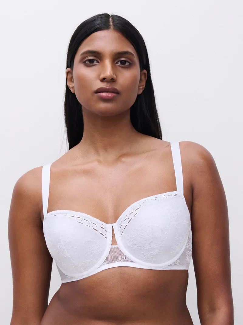 Chantelle - Poison Halbschalen-Schaumstoff-BH Weiß
