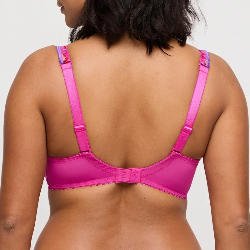 Primadonna - Devdaha Halb gepolsterter Plunge-BH Very Berry
