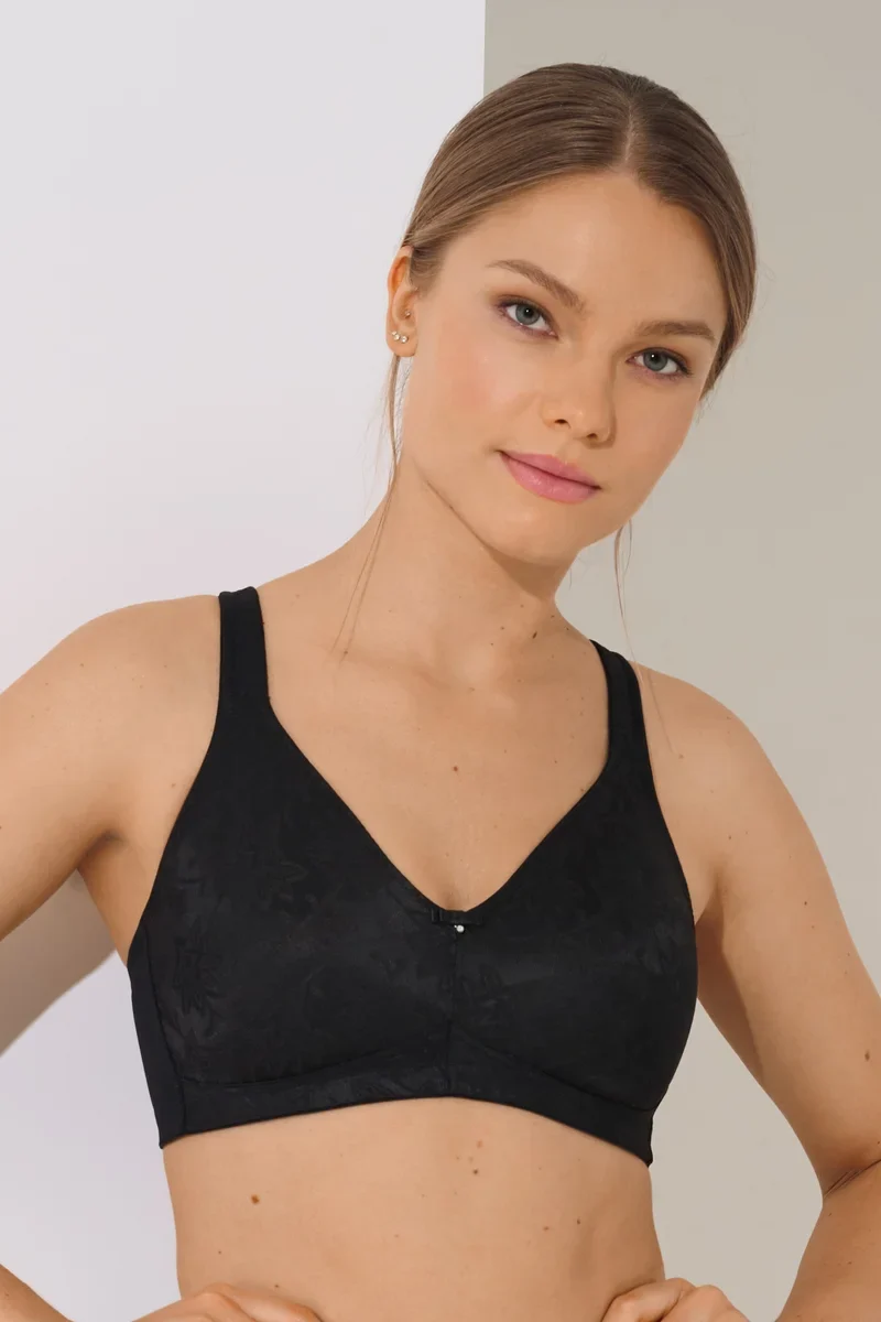 Lisca – Jane Minimizer-BH ohne Bügel Schwarz