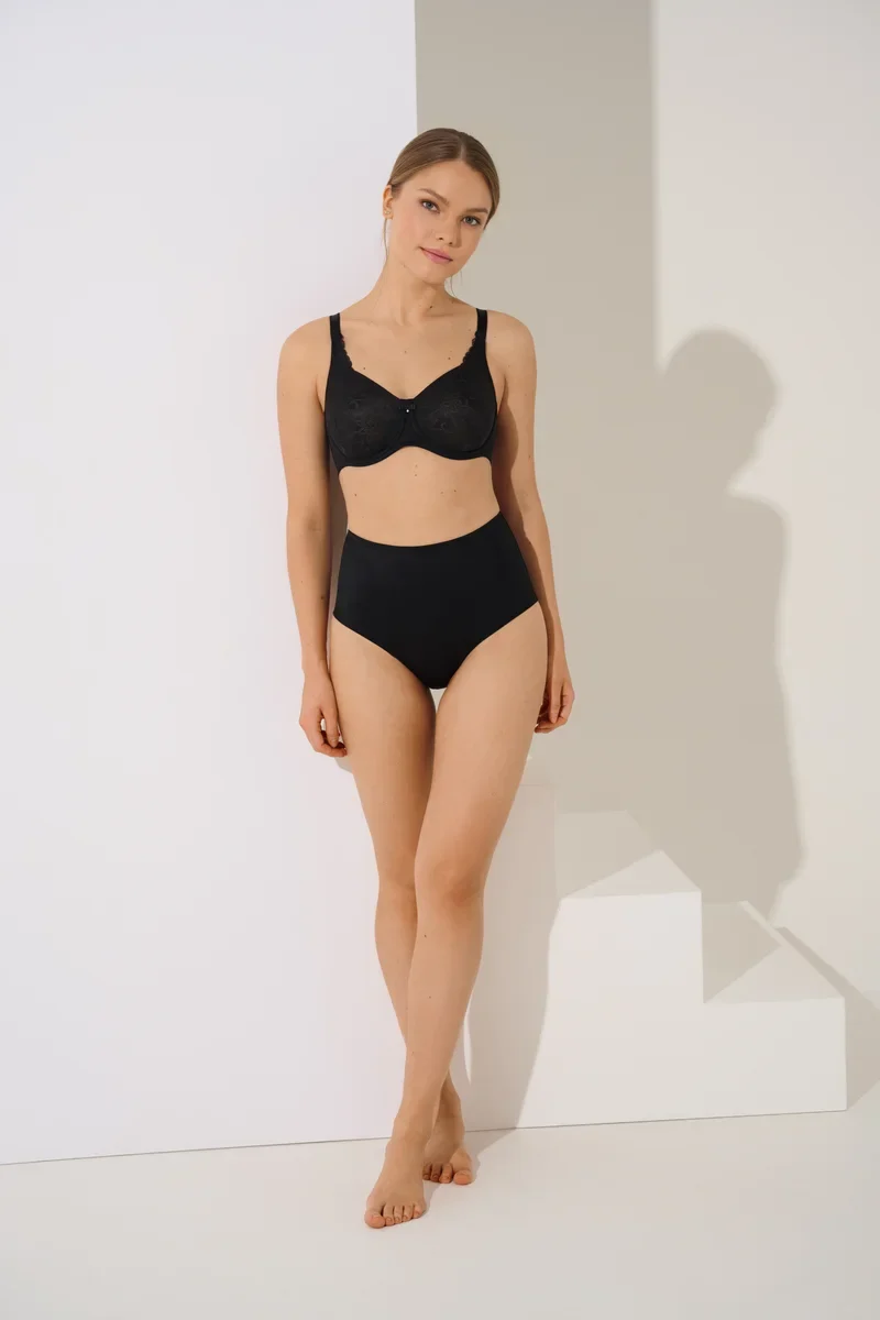 Lisca - Jane High Waisted Slip Schwarz