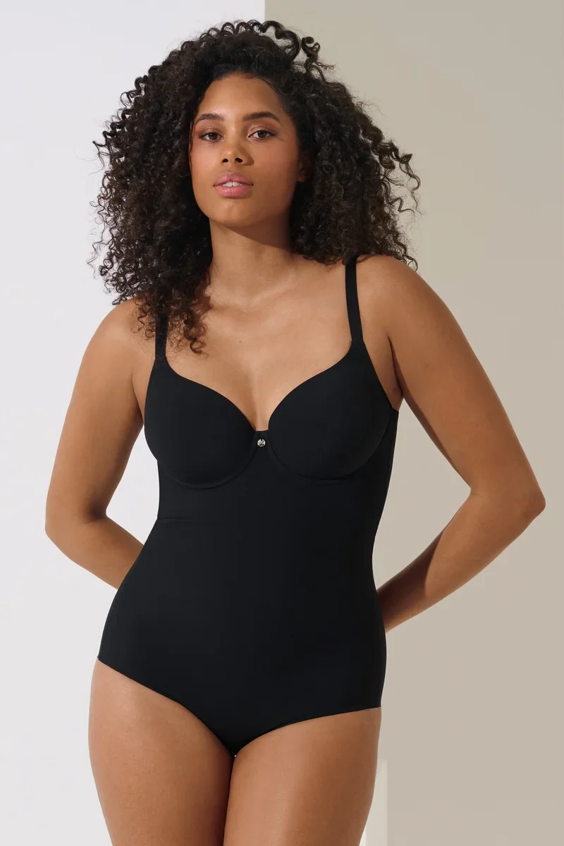 Lisca - Bella gepolsterter Shaping-Bodysuit Schwarz