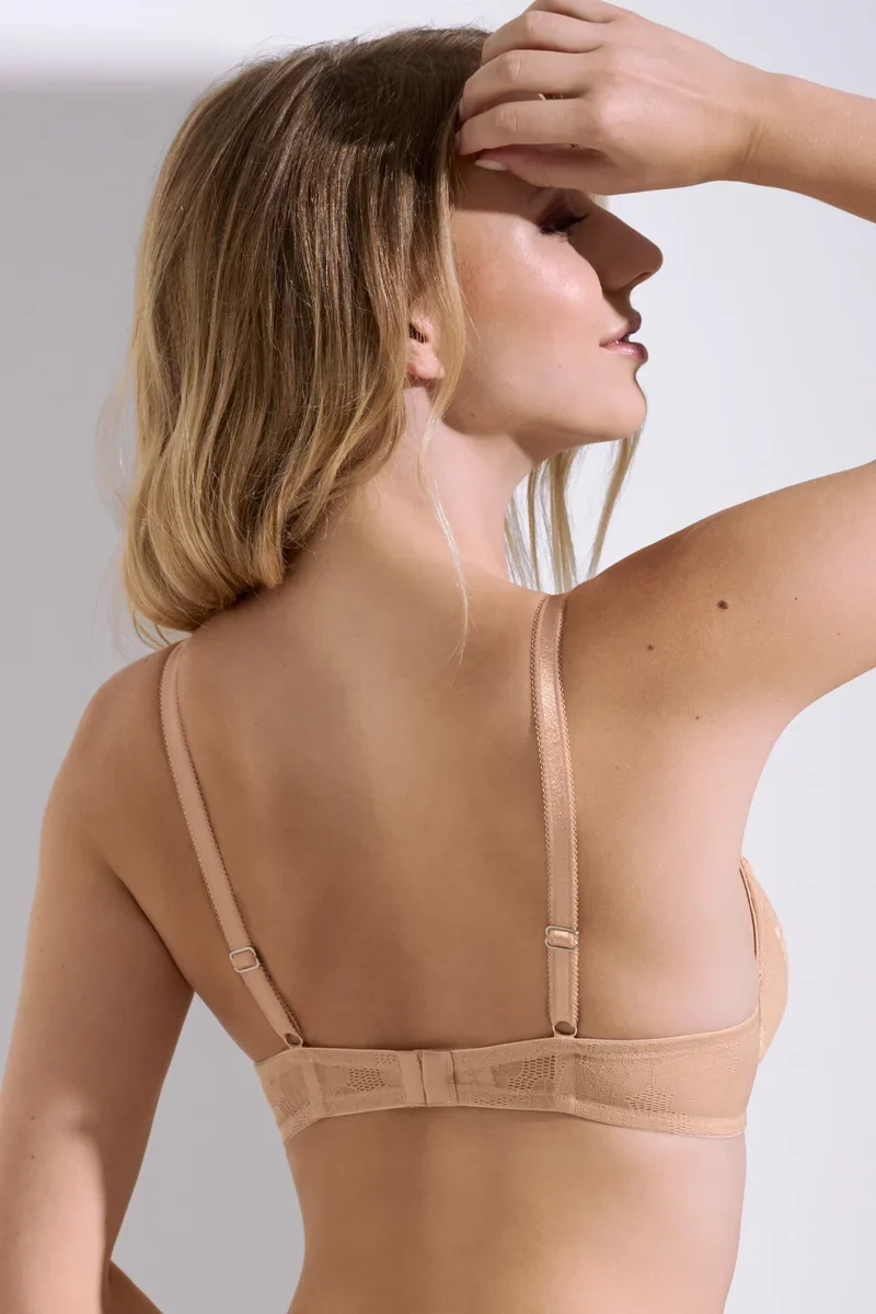 Lisca - Evelyn Push-Up-BH, süße Mandel