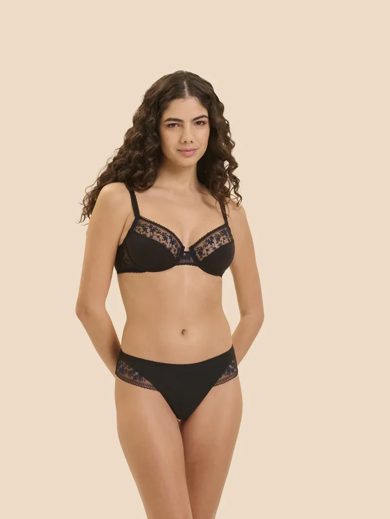 Simone Perele - Instant Tanga Panty Schwarz