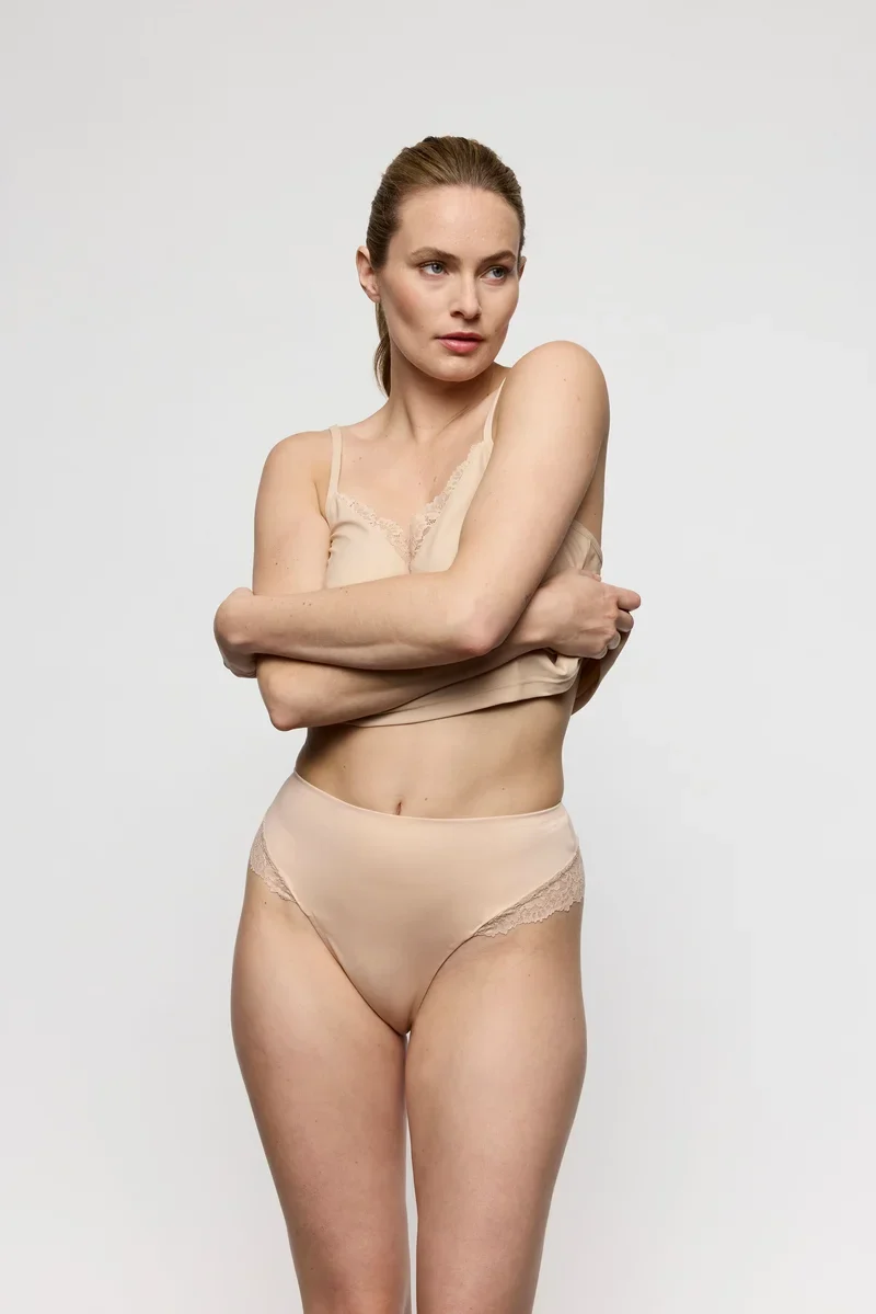 Marie Jo - Soft Studio Luxus-Tanga Caffe Latte