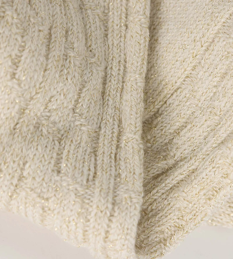 Beige-taupefarbene Damensocken von La Mode