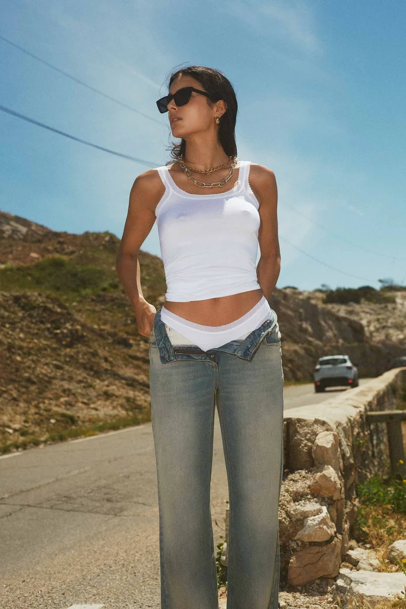 Tank-Top MODAL LACE
